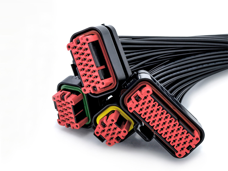 CUSTOMIZED AMPSEAL CONNECTOR AUTOMOTIVE HARNESS CABLE ASSEMBLES