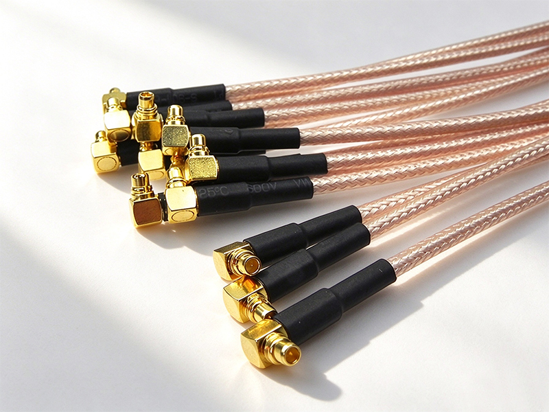 SMB ANGLE MALE RF COAXIAL CABLE PIGTAIL ANTENNA PATCH CABLE RG316