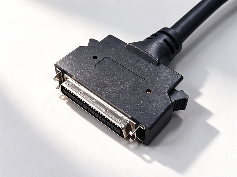 HPCN SCSI 50P MDR OVERMOLDING CONNECTOR I/O CONTROL PRE-CABLE CUSTOMIZED