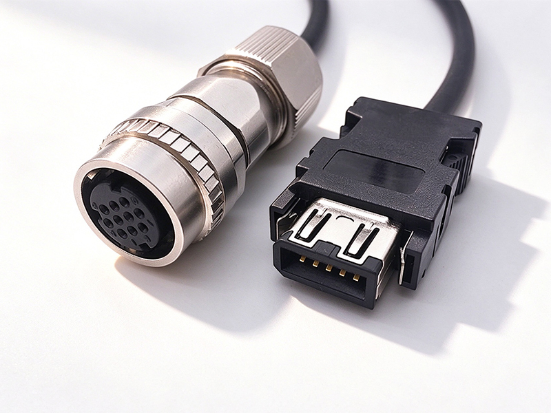CUSTOMIZATION 9POS VALVE CONNECTOR I/O CONTROL SERVO CODING CABLE ASSEMBLY