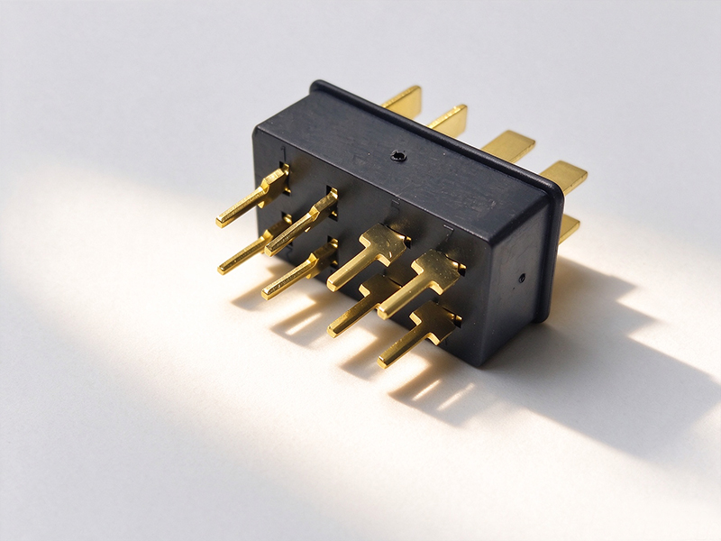 CUSTOMIZED 8POS BATTERY ENERGY CONNECTOR GOLD PLATED MALE HEADER  PCB CONNECTOR PLUG