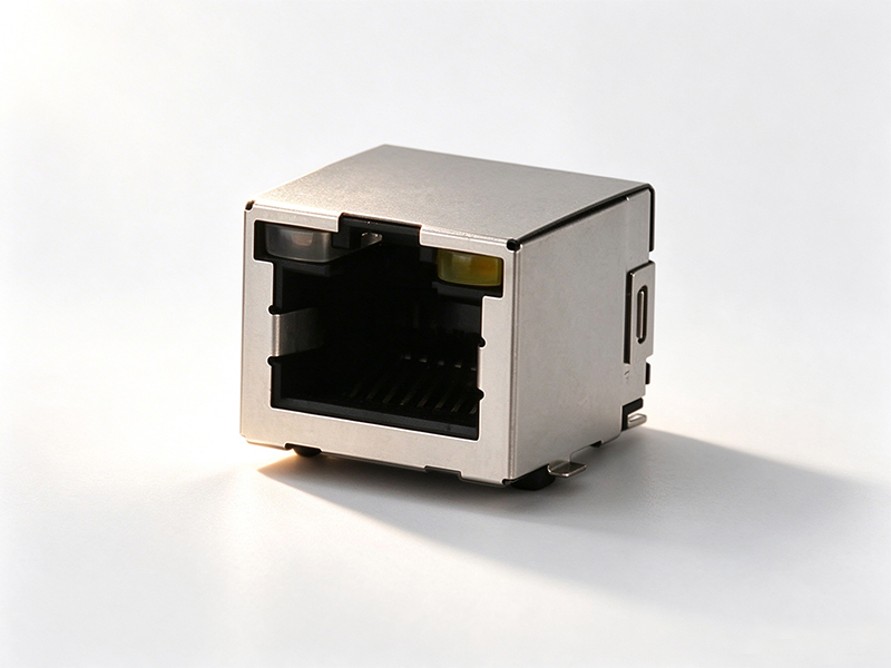 RJ45 MODULAR JACK CONNECTOR SOCKET ETHERNET PCB SMD SOLDER