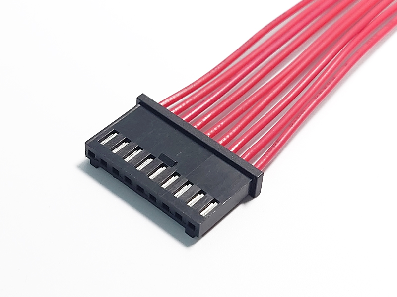 AMPMODU 280512 HOUSING SINGLE ROW 9POS FEMALE SOCKET WIRING HARNESS CUSTOMIZATION