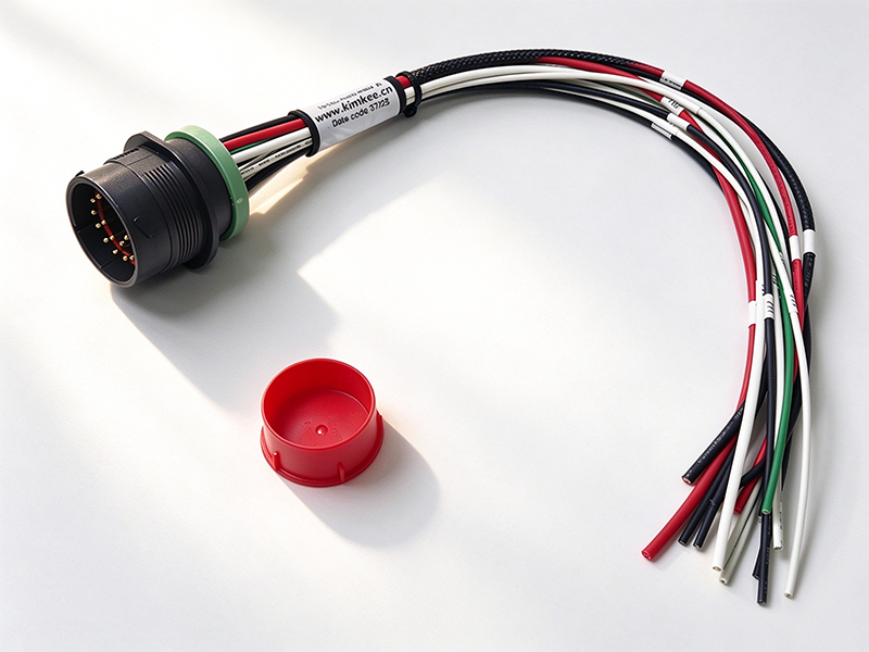 CUSTOMIZED HDP24-24-18PN-L017 AUTOMOTIVE SYSTEM HARNESS CONNECTOR CABLE ASSEMBLES