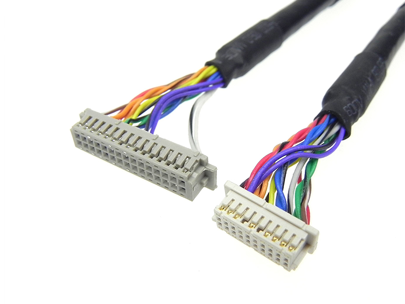 HIROSE DF13-20DS-1.25C / DF13-30DS-1.25C / DF13-40DS-1.25C DF13 LOCKING LVDS CABLE HARNESS CUSTOMIZED